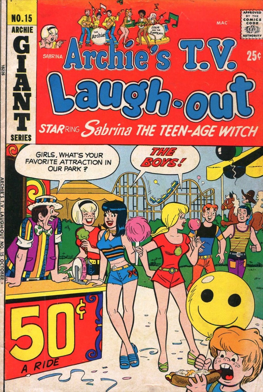 Jigsaw Puzzle | 600 pieces | Archie's TV Laugh-Out (Oct 1972) | Jigidi