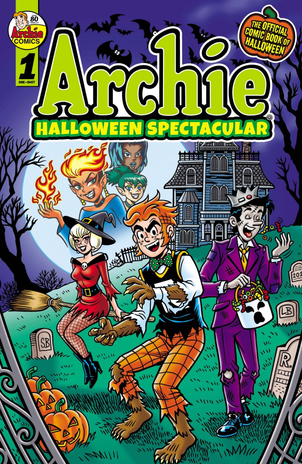 Solve Archie Halloween jigsaw puzzle online with 96 pieces