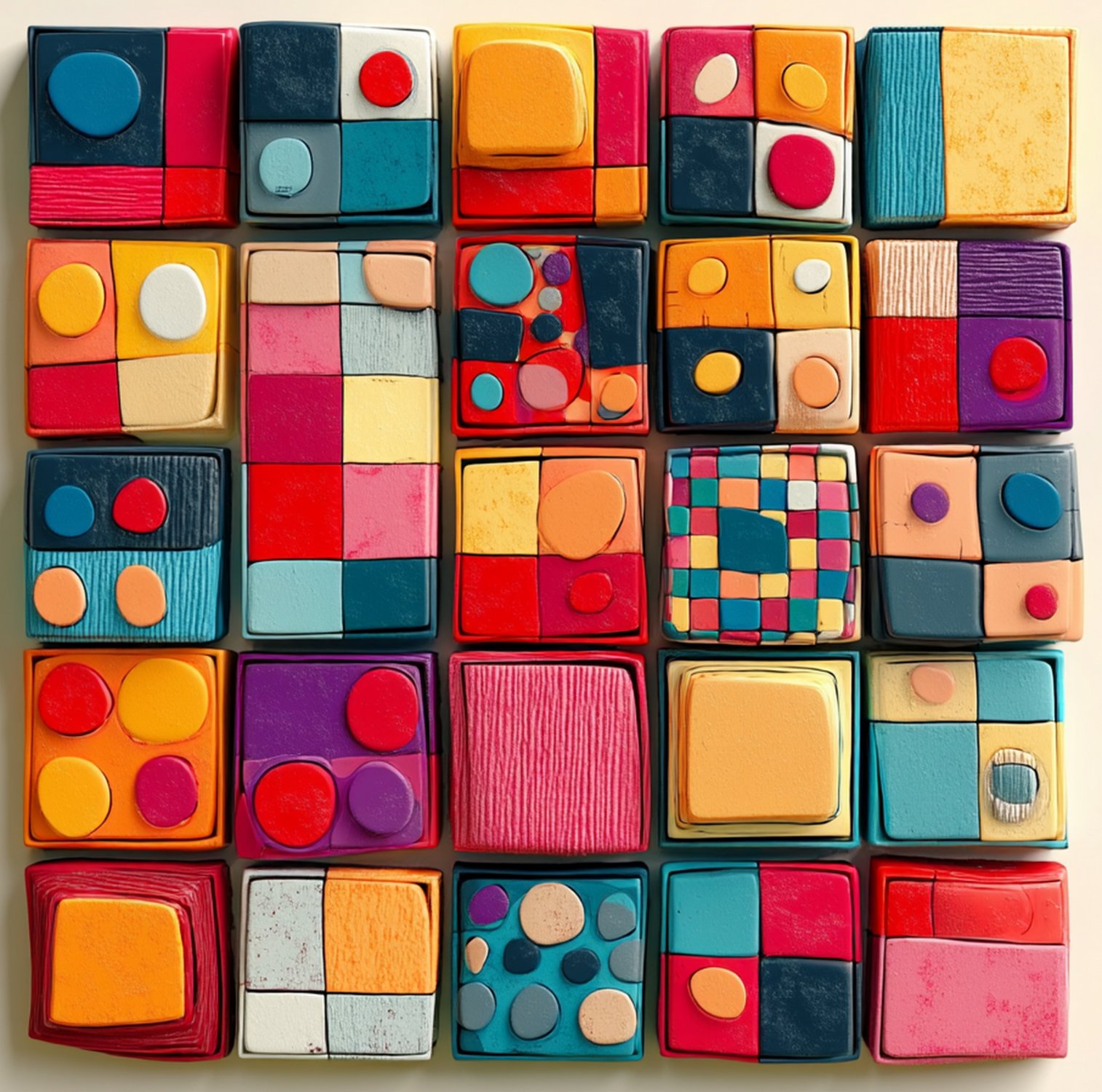 Solve Pattern jigsaw puzzle online with 81 pieces