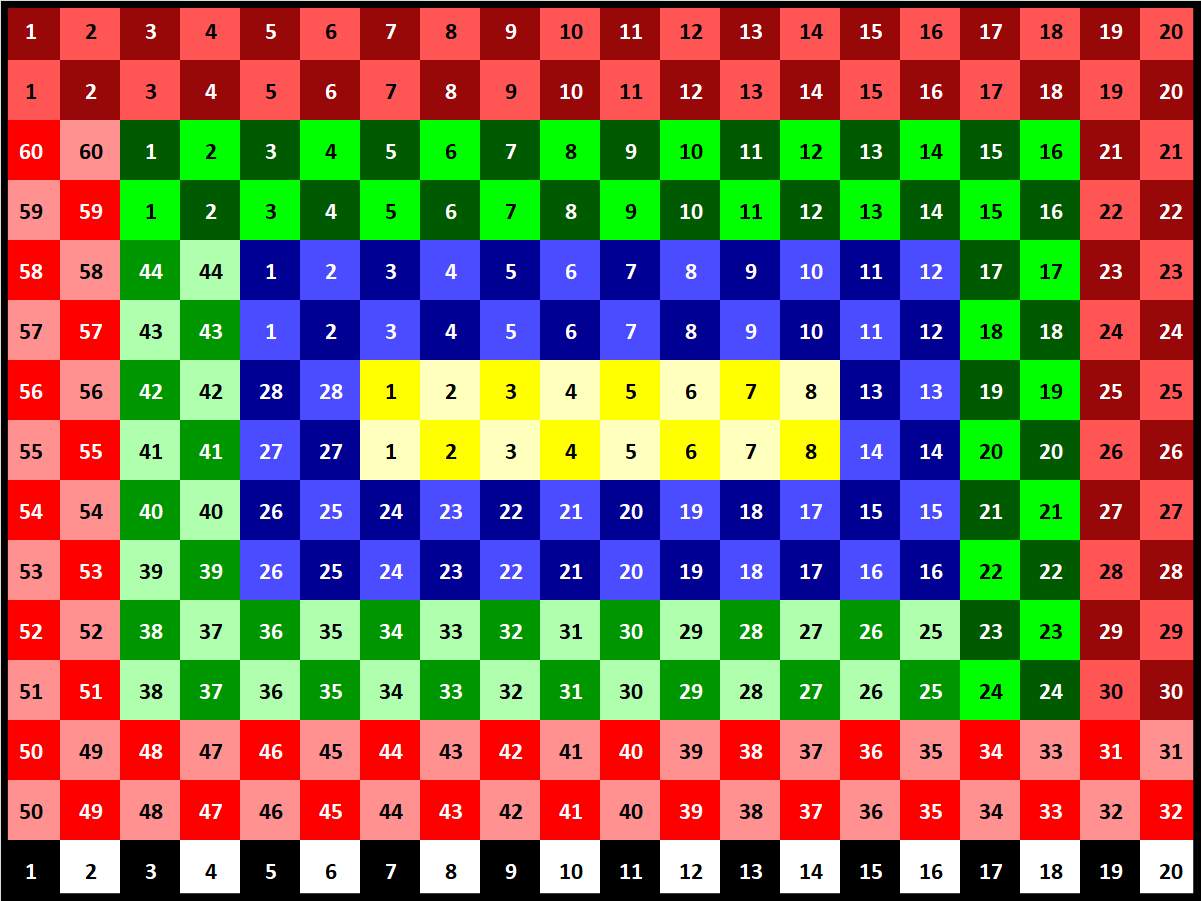 Solve Number 1045 hopscotch 300 jigsaw puzzle online with 300 pieces
