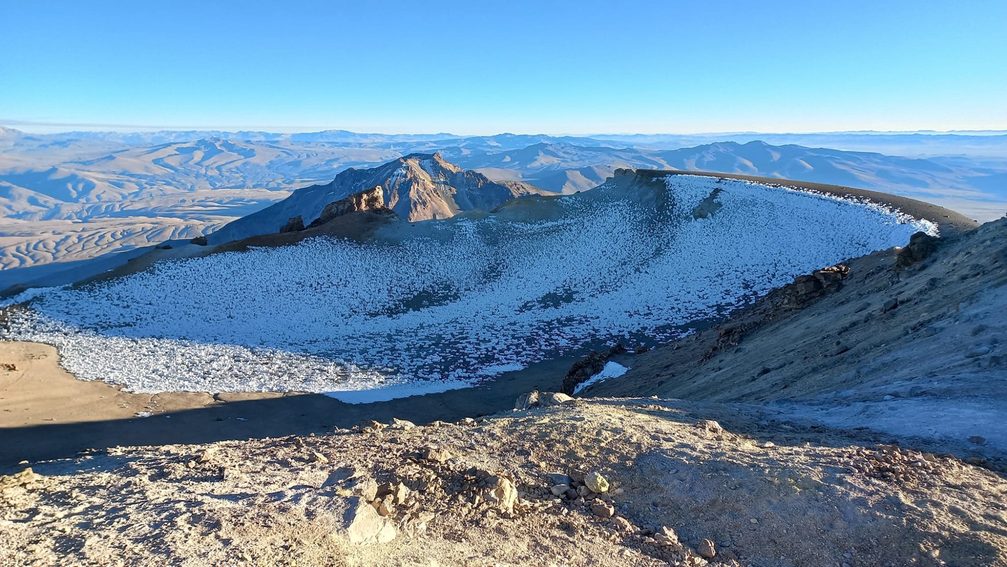 Jigsaw Puzzle 120 pieces Chachani Peru 2024 Jigidi