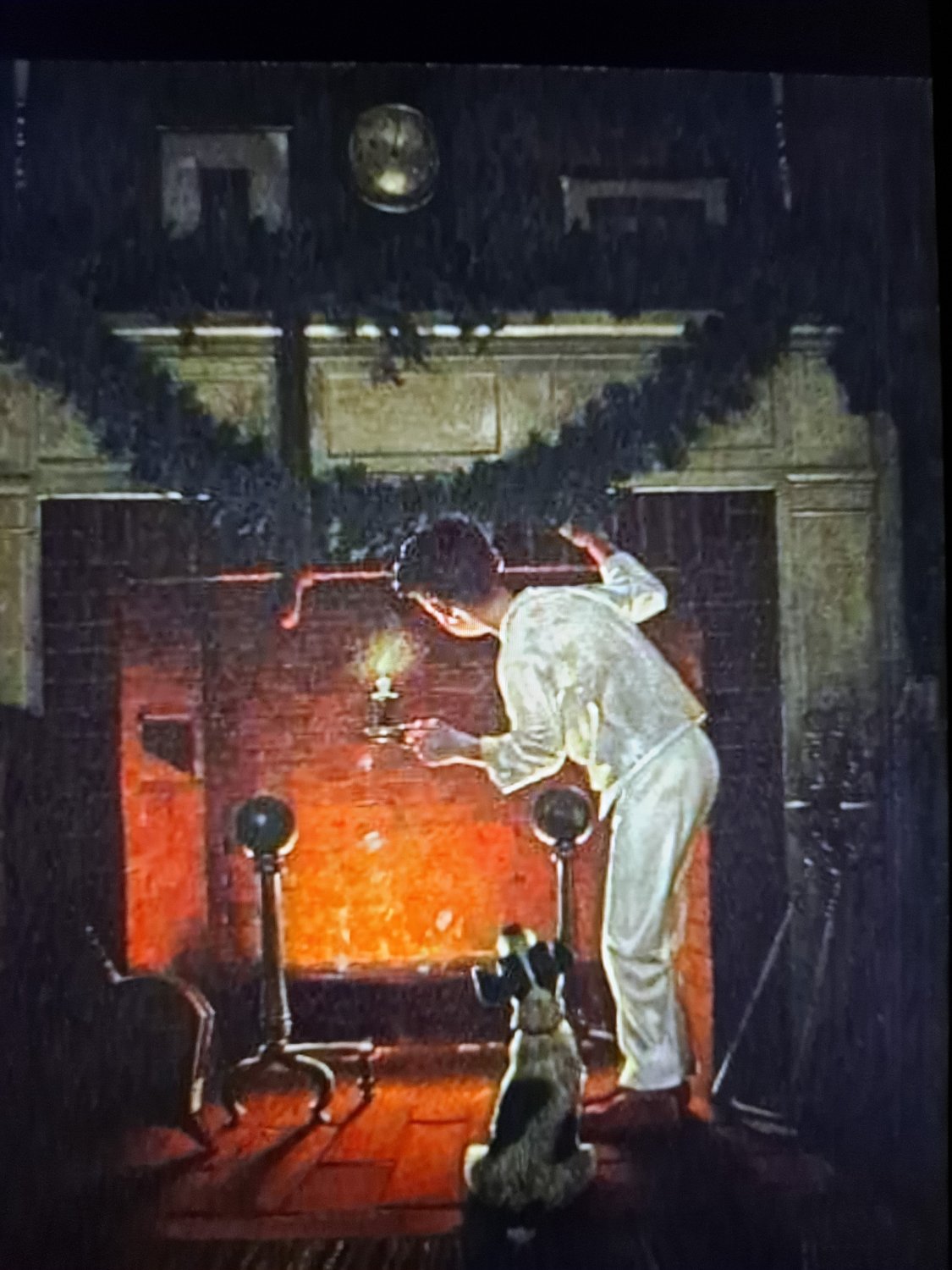 Solve Norman Rockwell jigsaw puzzle online with 63 pieces