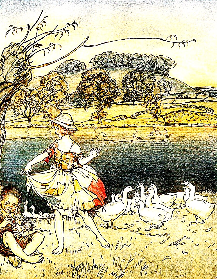 Solve ARTHUR RACKHAM ILLUSTRATIONS - 2 OF 4 jigsaw puzzle online with ...