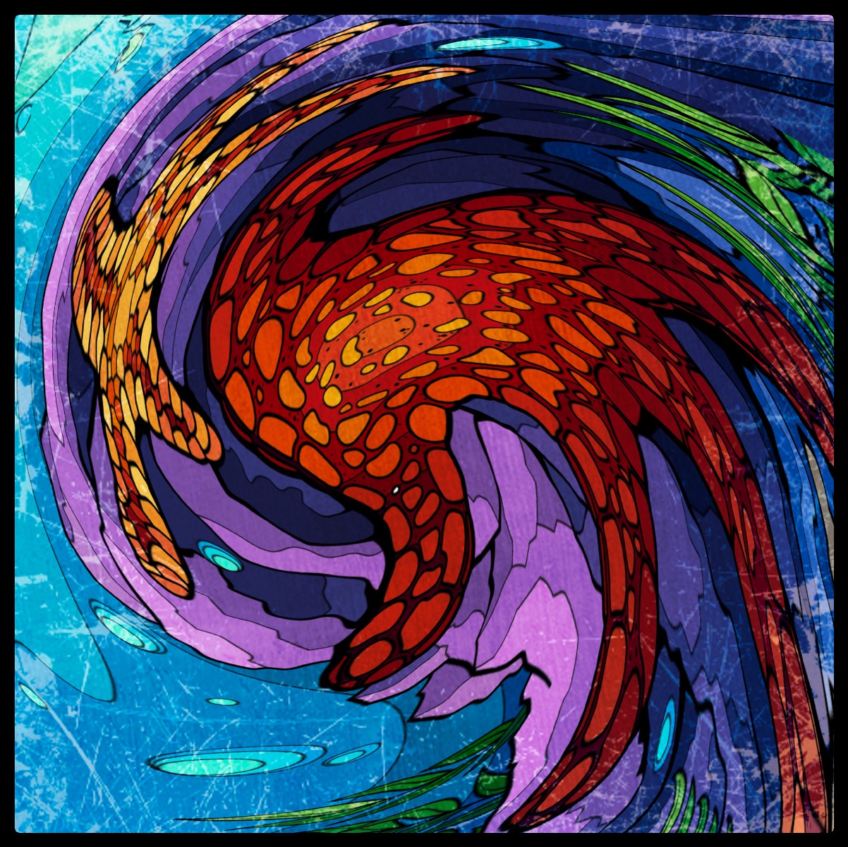 Solve Stare Fish jigsaw puzzle online with 225 pieces