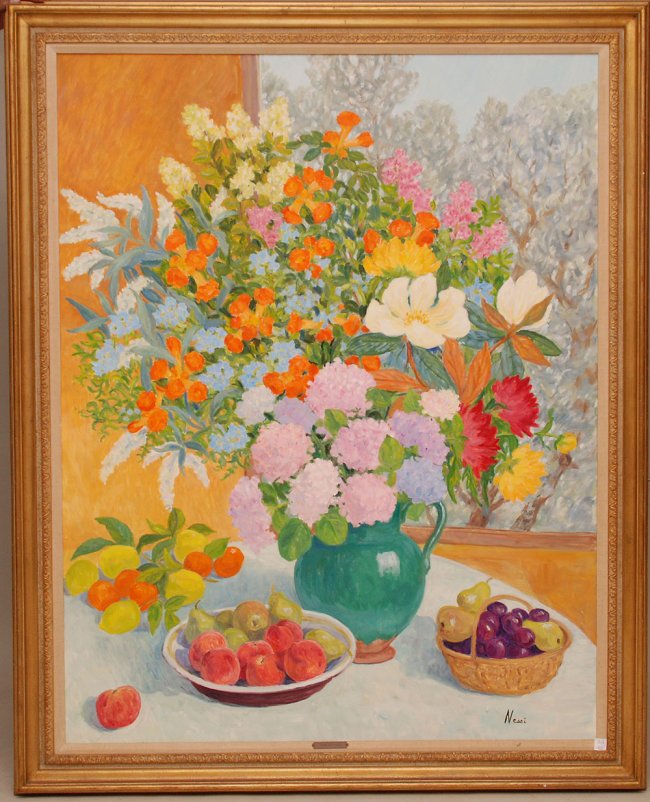 Solve MarieLucie NessiValtat painting jigsaw puzzle online with 80 pieces