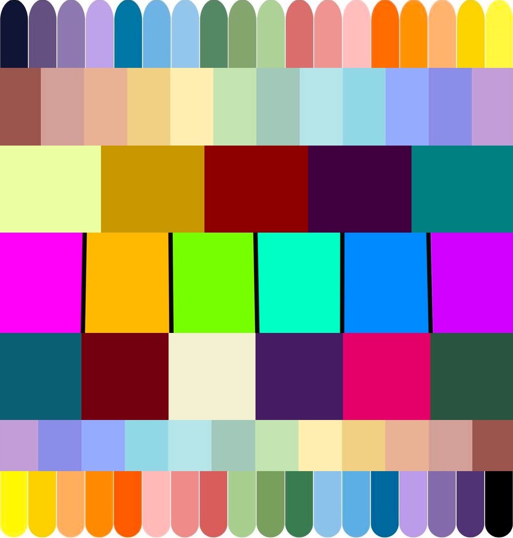 Solve Color blocking jigsaw puzzle online with 132 pieces
