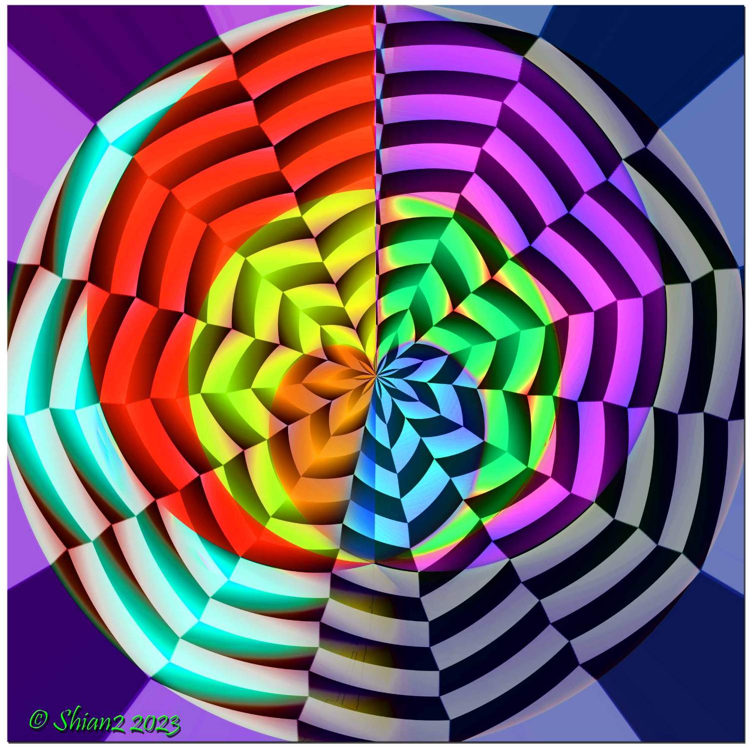 Solve Spiral jigsaw puzzle online with 144 pieces