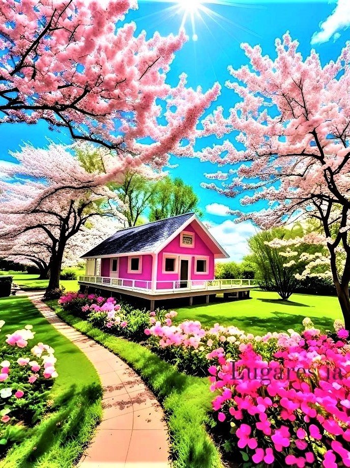 Solve Spring - AI jigsaw puzzle online with 63 pieces