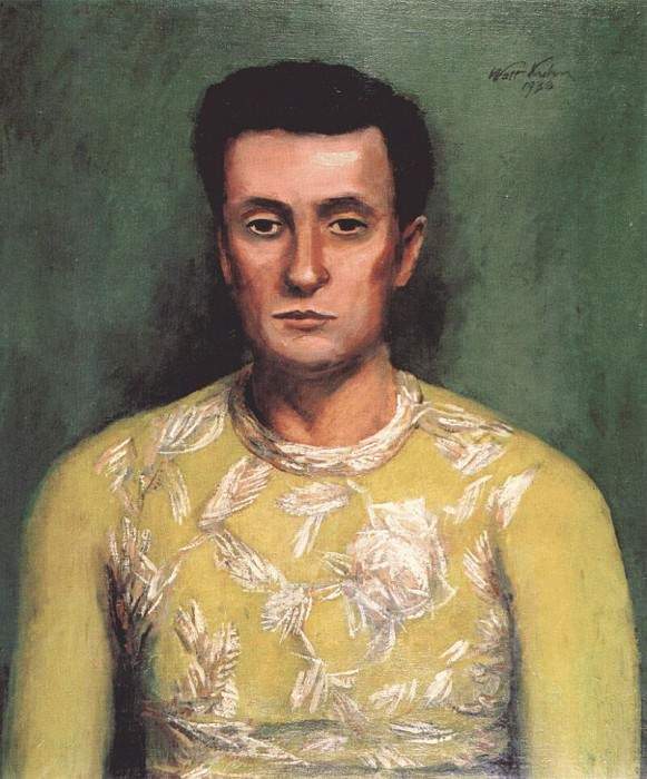 Solve Kuhn Walt veteran acrobat 1938 jigsaw puzzle online with 99 pieces