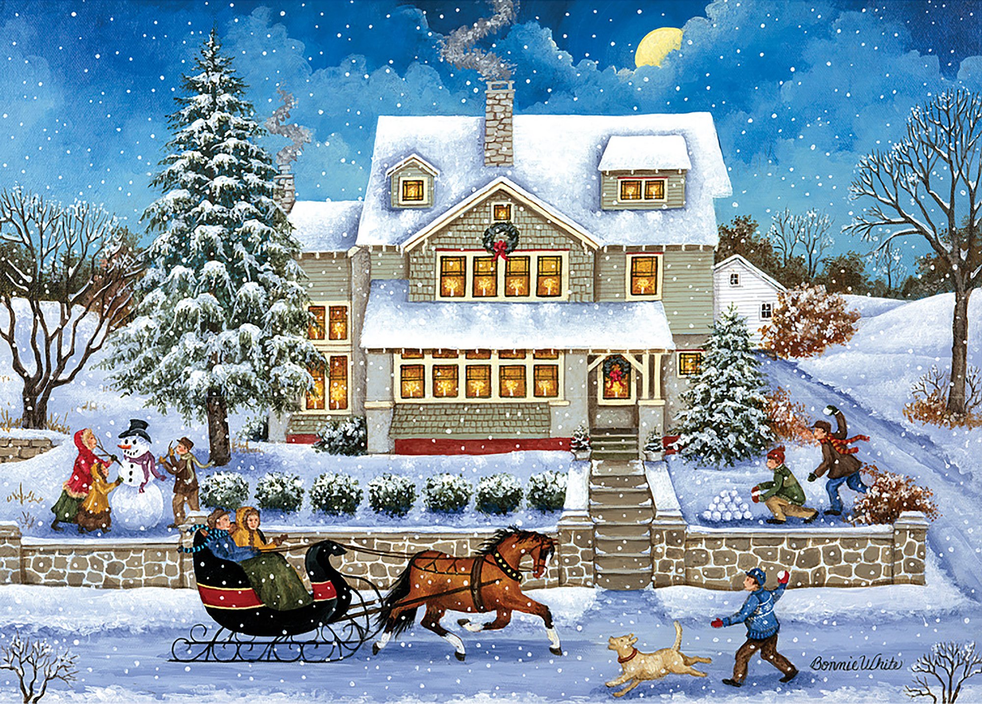 Solve Snow Balled jigsaw puzzle online with 352 pieces