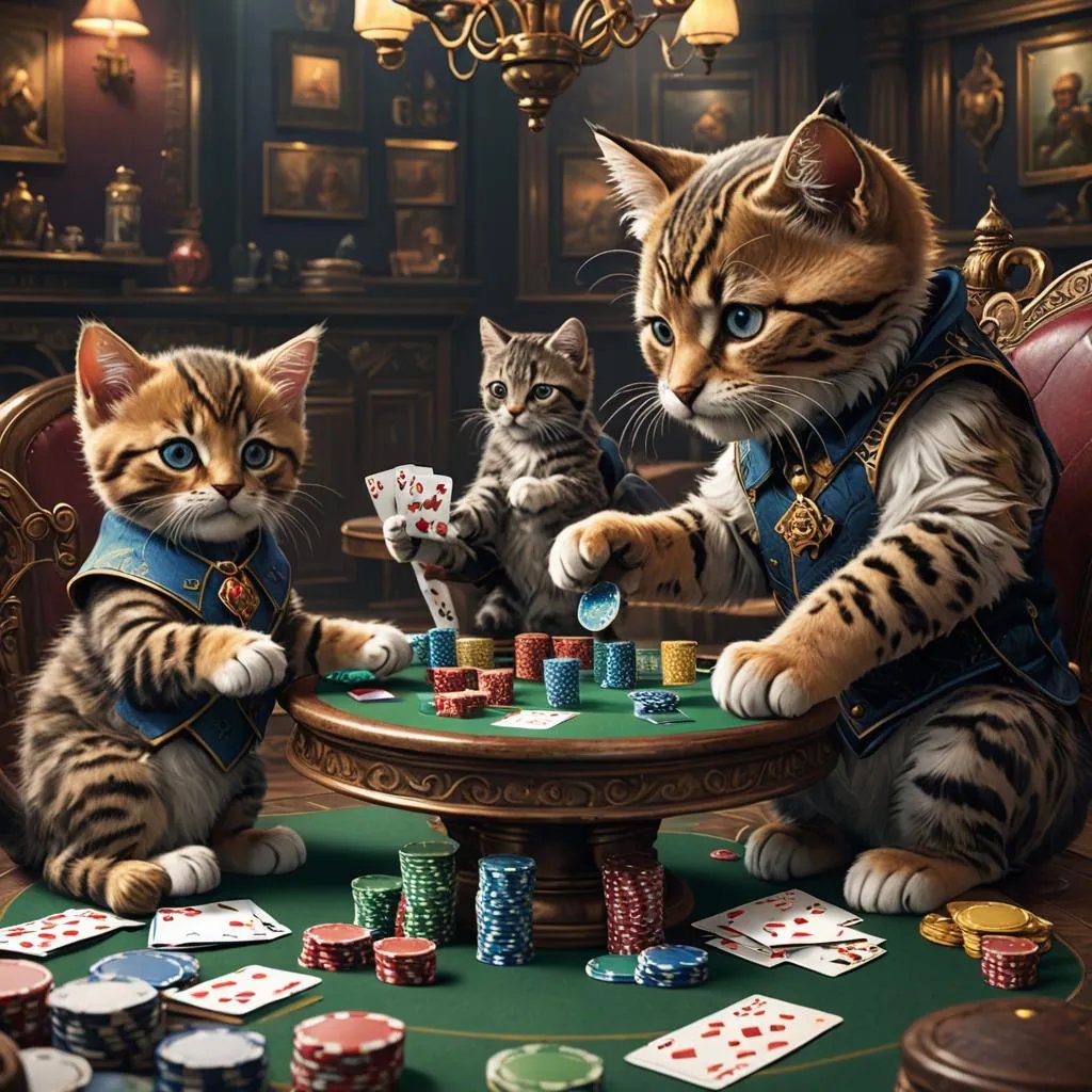 Ash Keen Judicial Coupon Ideals Physical Poker Cat Puzzle preview