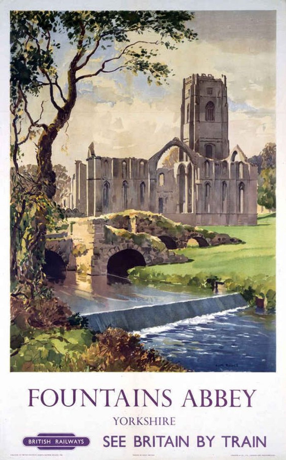 Solve fountains abbey jigsaw puzzle online with 198 pieces