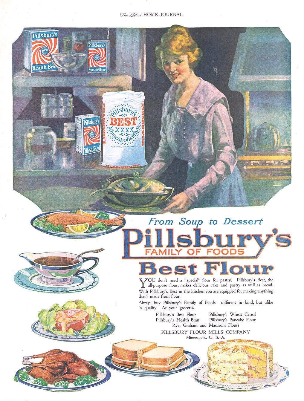 Solve pillsburyflourmillsco1921 jigsaw puzzle online with 396 pieces