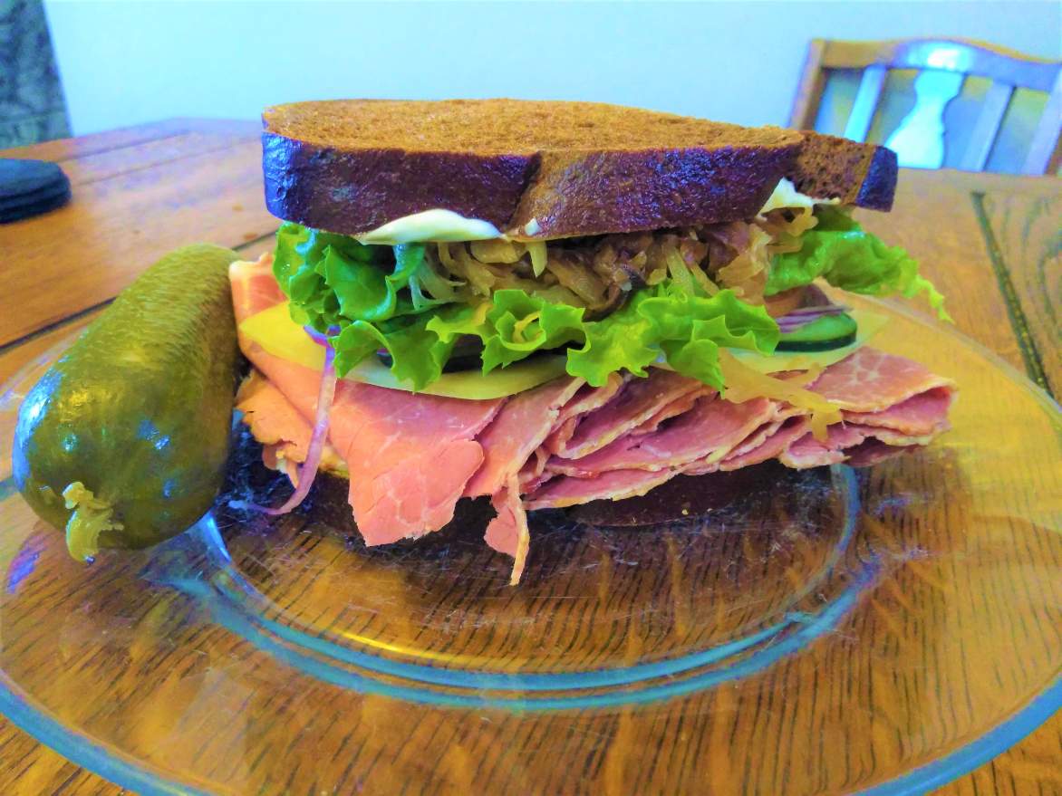Solve Local German deli makes these monster sandwiches jigsaw puzzle ...