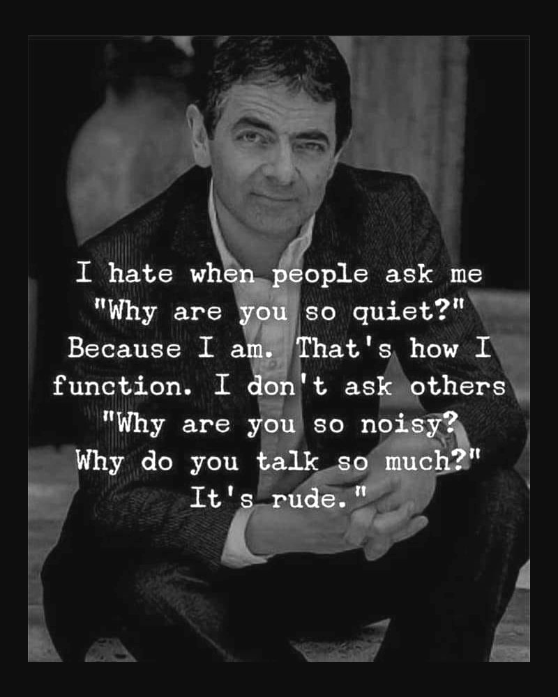 Solve Rowan Atkinson (Mr. Bean) quote jigsaw puzzle online with 20 pieces