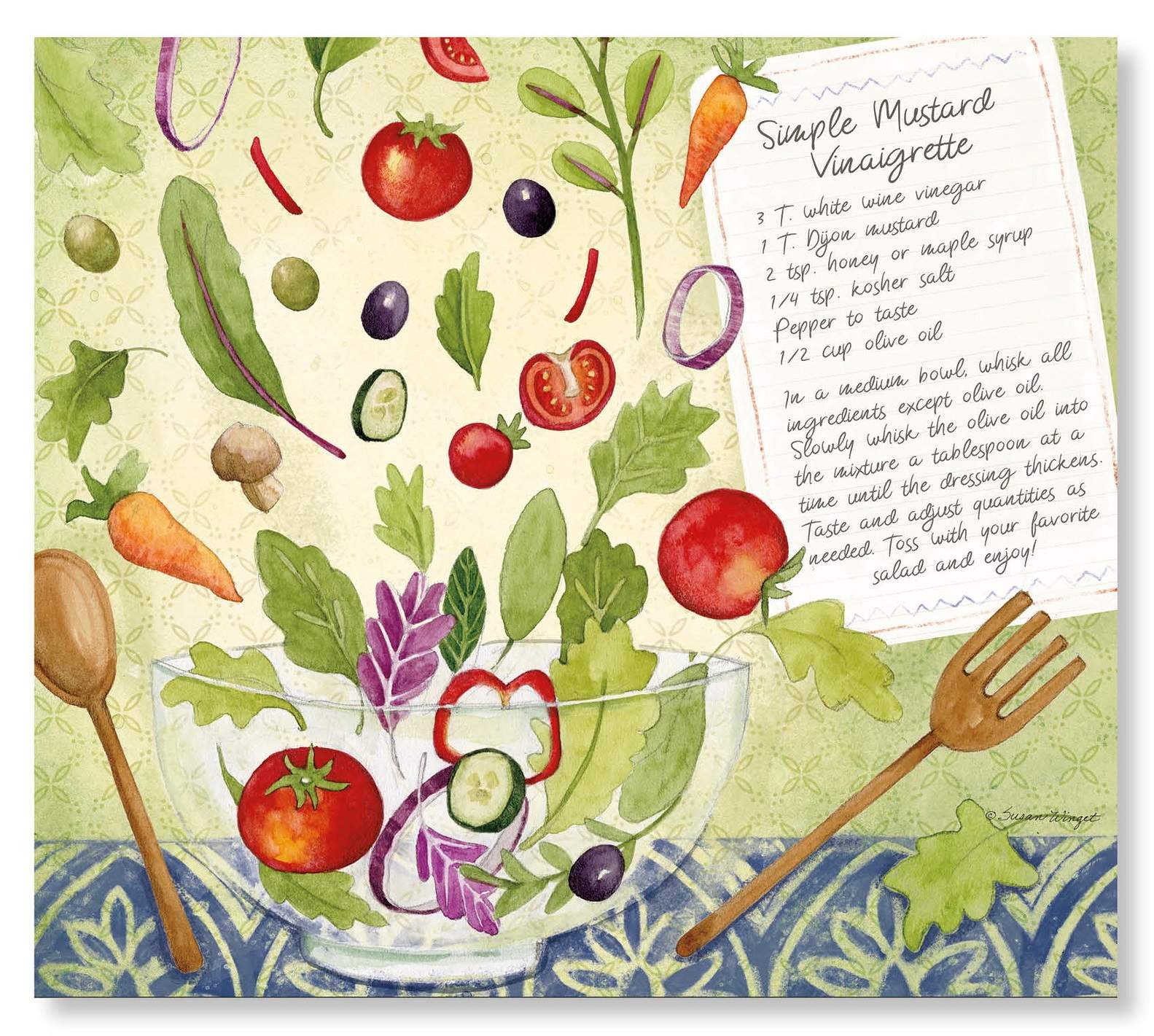 Solve Simple Mustard Vinaigrette jigsaw puzzle online with 255 pieces