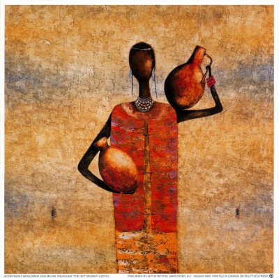 Puzzle 1000 Pezzi Donna Africana - Gioco Educativo Per Adulti E Ragazzi, Con Poster