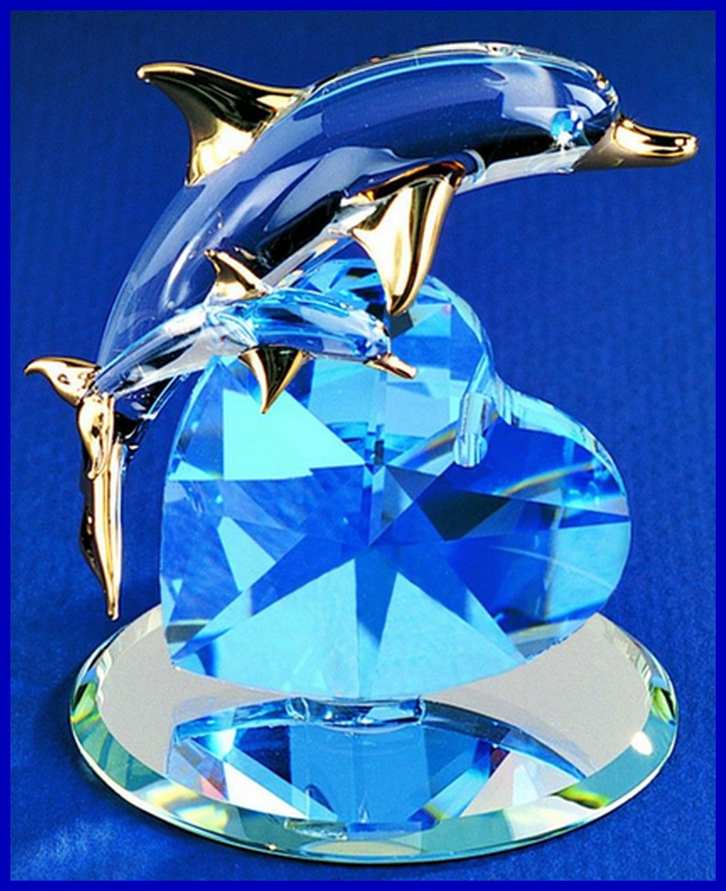 Sculpture Cinétique ZITIANYOUBUILD - Deux Dauphins Qui Nagent - 568 Pièces