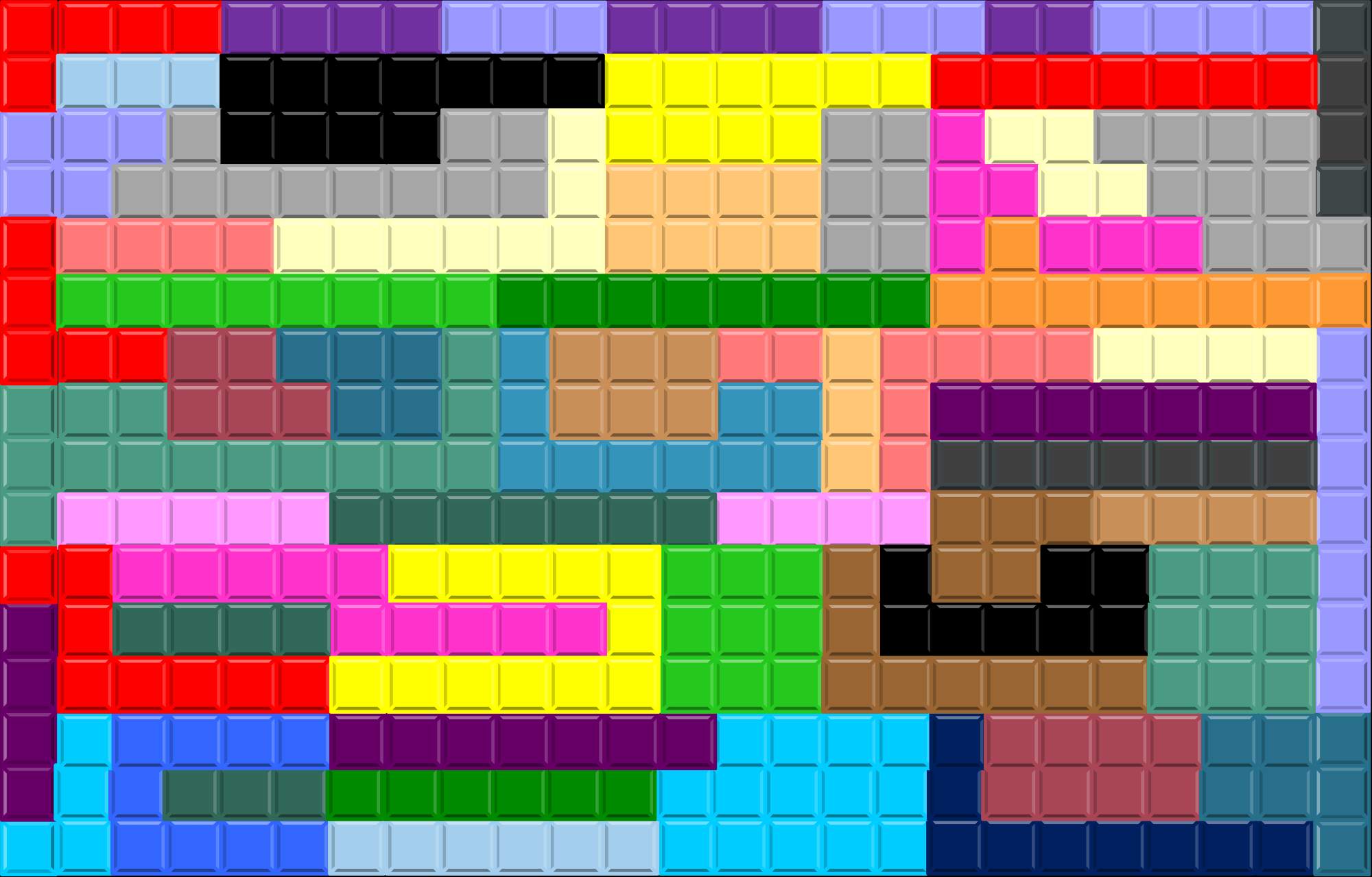 Solve Color squares jigsaw puzzle online with 570 pieces