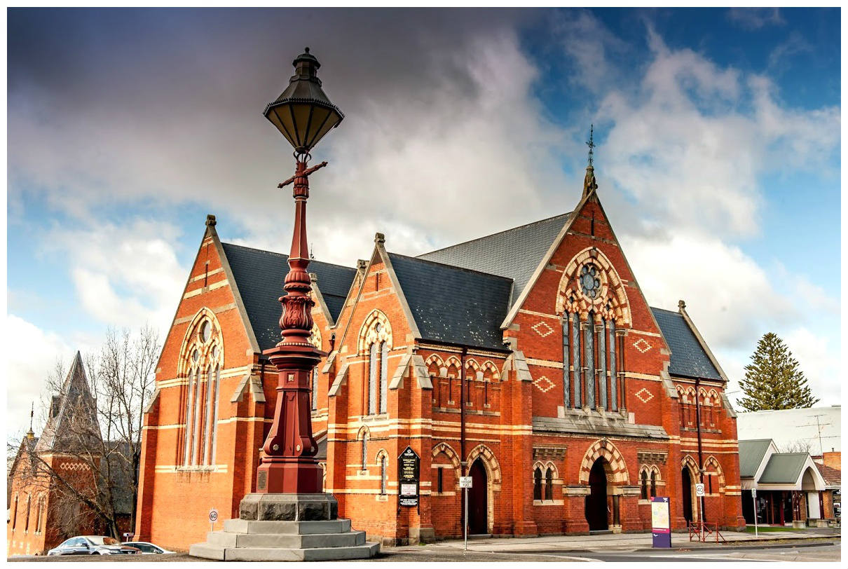 Solve Australie, Ballarat, metodistický kostel jigsaw puzzle online