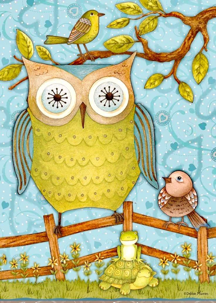 Solve Búho jigsaw puzzle online with 108 pieces