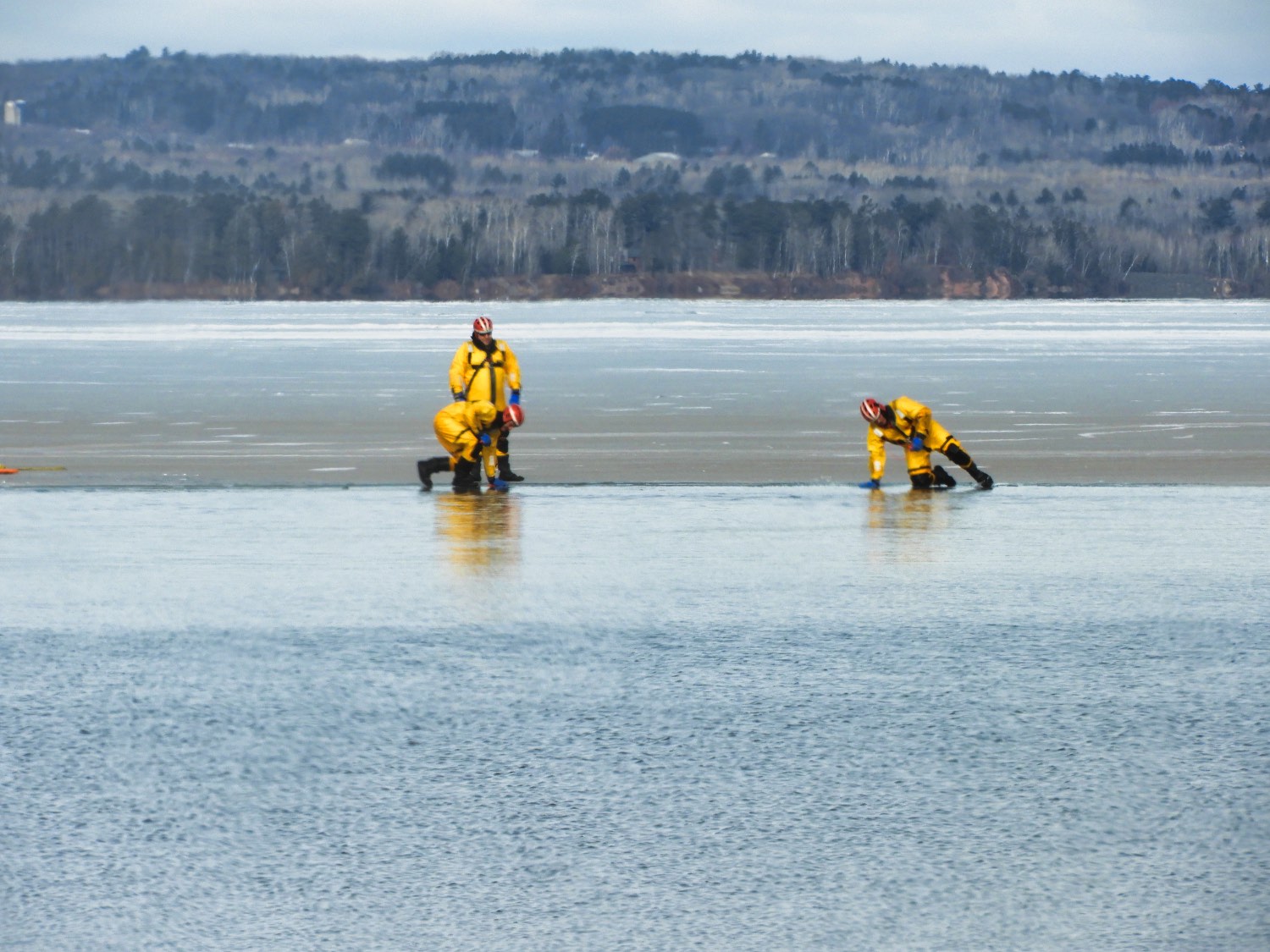 Solve Firefighter Drill Jigsaw Puzzle Online With 20 Pieces