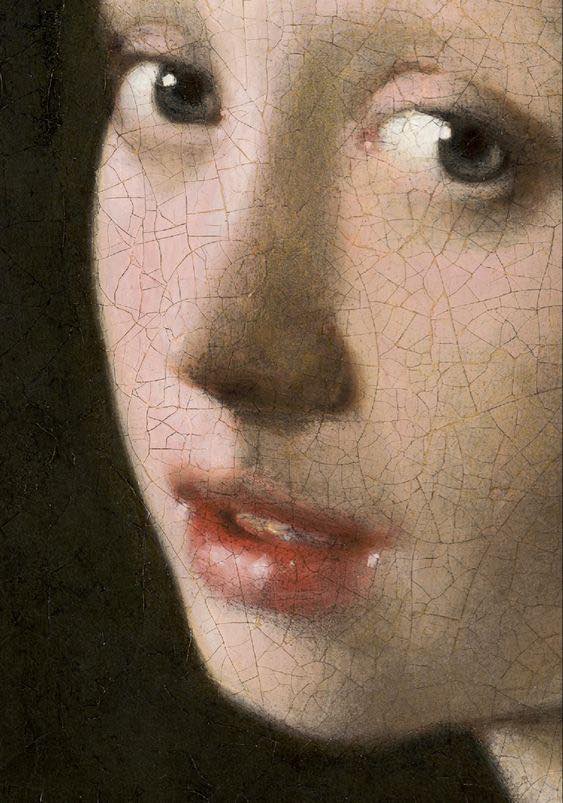 Solve Girl with a Pearl Earring jigsaw puzzle online with 20 pieces