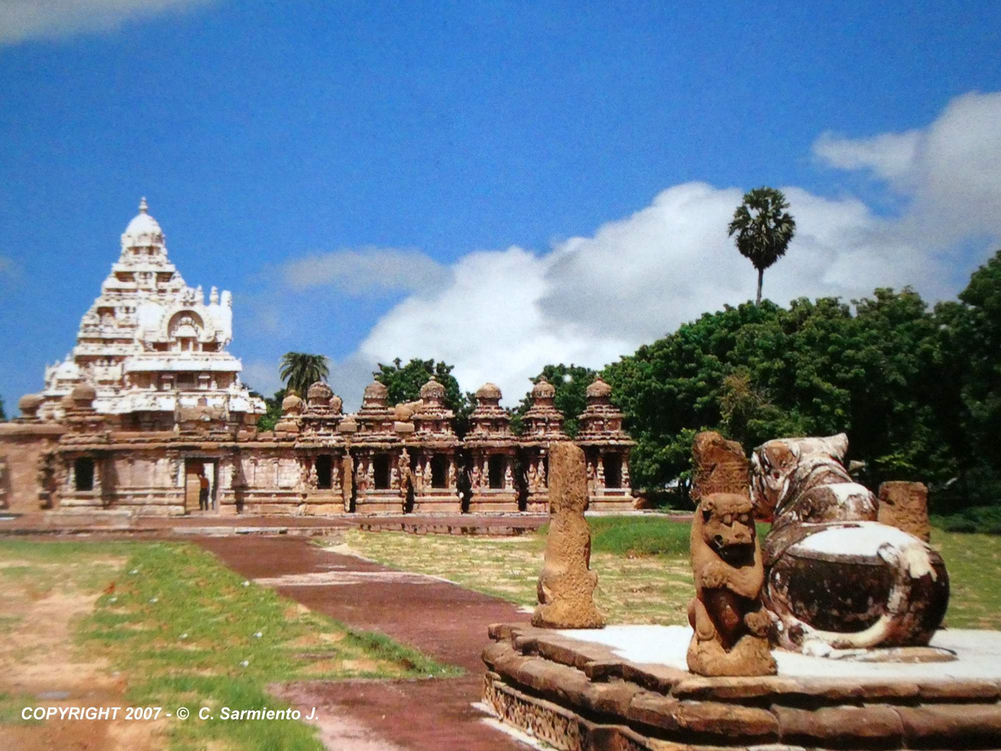Solve INDIA (Southern) Tamil Nadul Kanchipuram Kailasanatha
