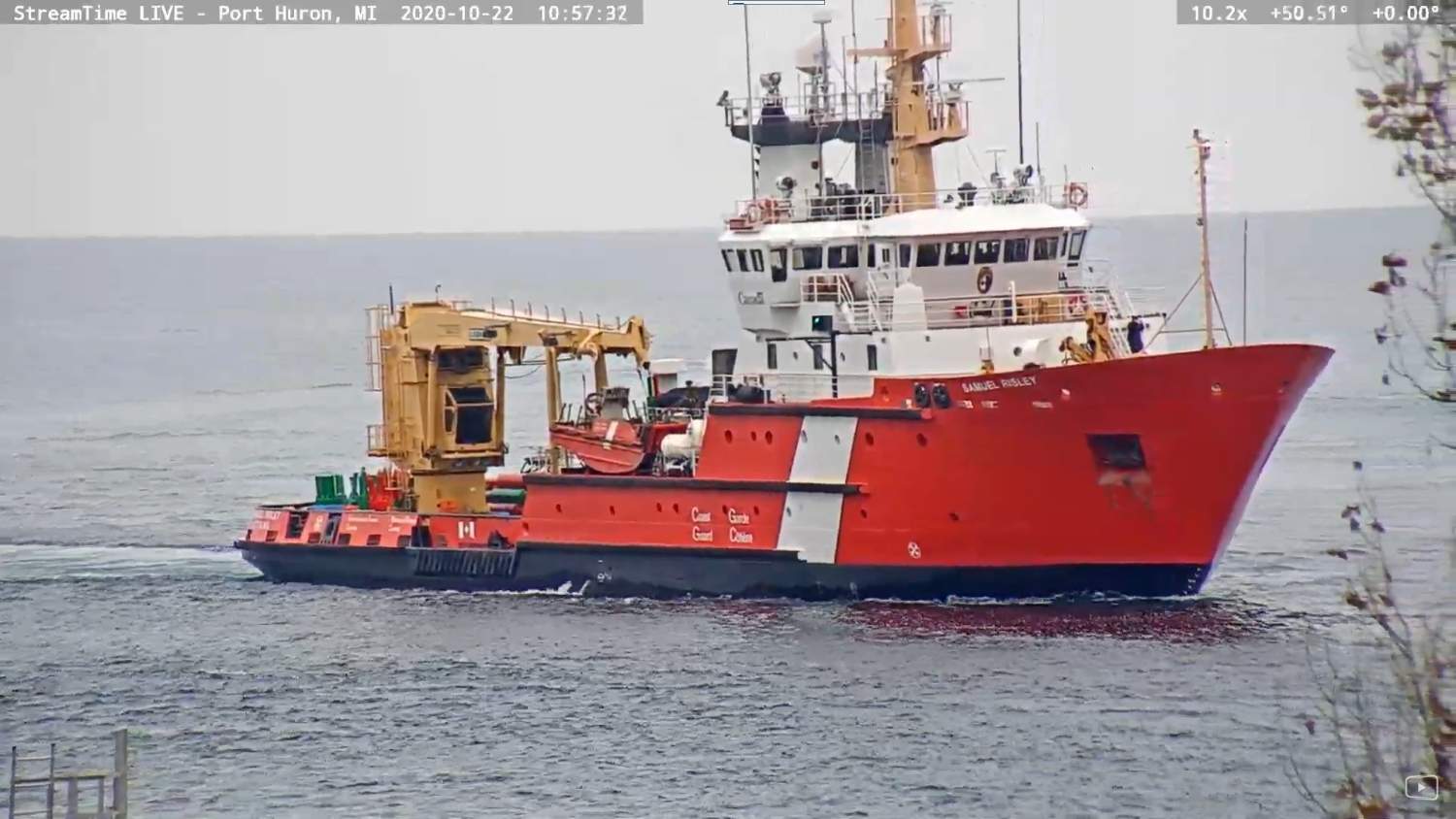 Solve CCGS Samuel Risley (CA) - Canadian Coast Guard Icebreaker - Port ...