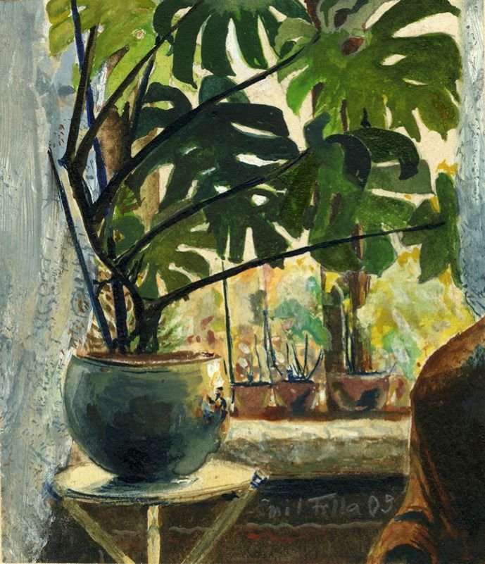 Solve Emile Filla (Czech 1882-1953) - A Window, 1903 Emil Filla was a ...