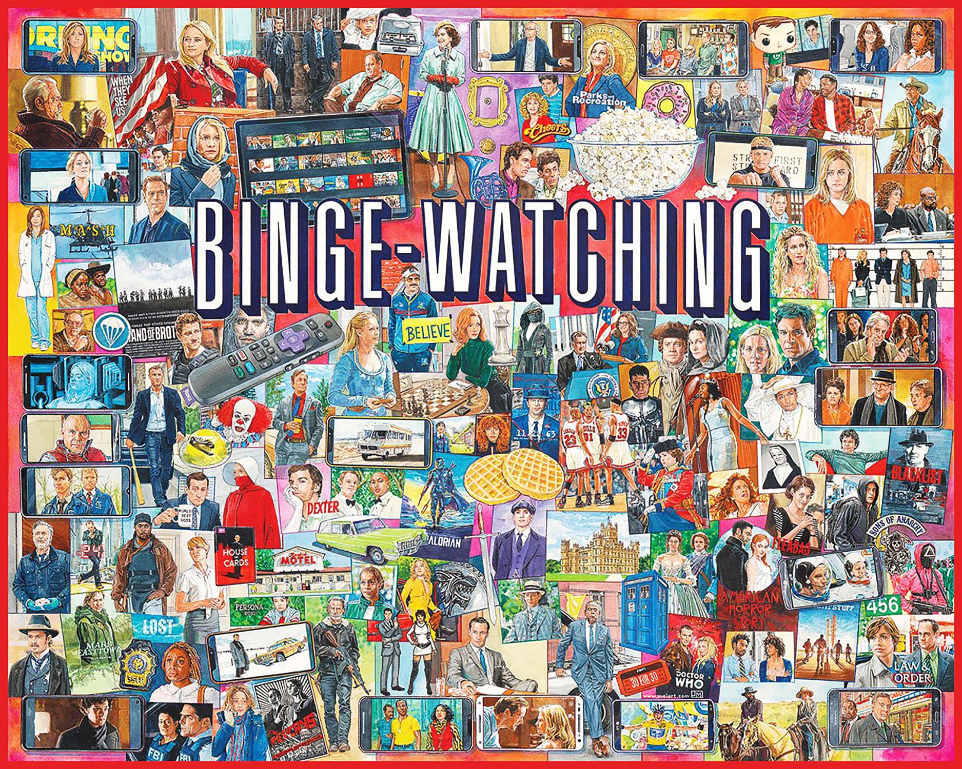 Solve Binge-Watching jigsaw puzzle online with 357 pieces