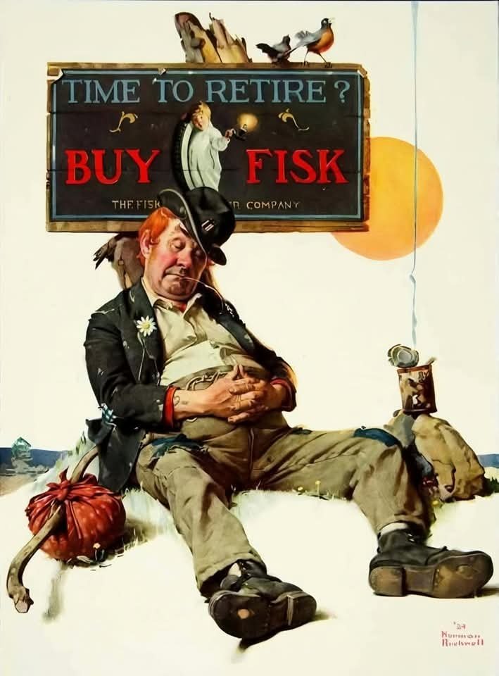 Solve Norman Rockwell jigsaw puzzle online with 20 pieces