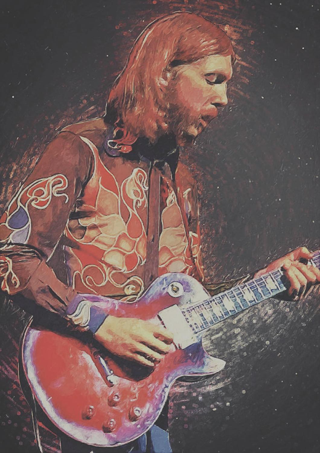 Solve Duane Allman - Guitar Masters Series 01 jigsaw puzzle online with