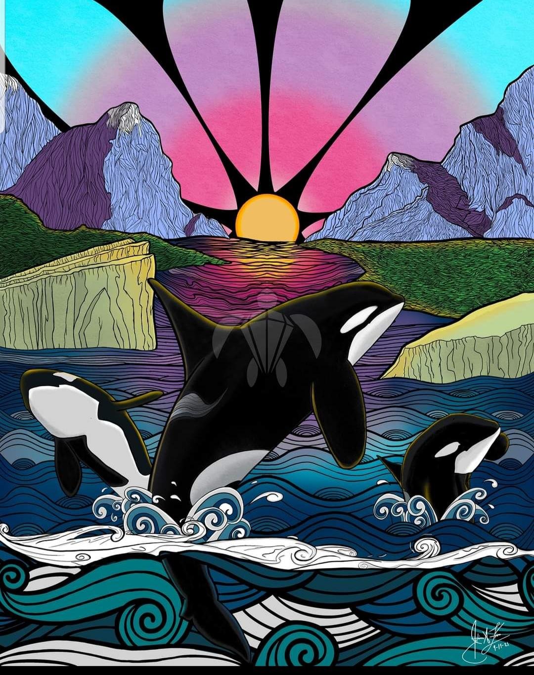 Solve Orca jigsaw puzzle online with 208 pieces
