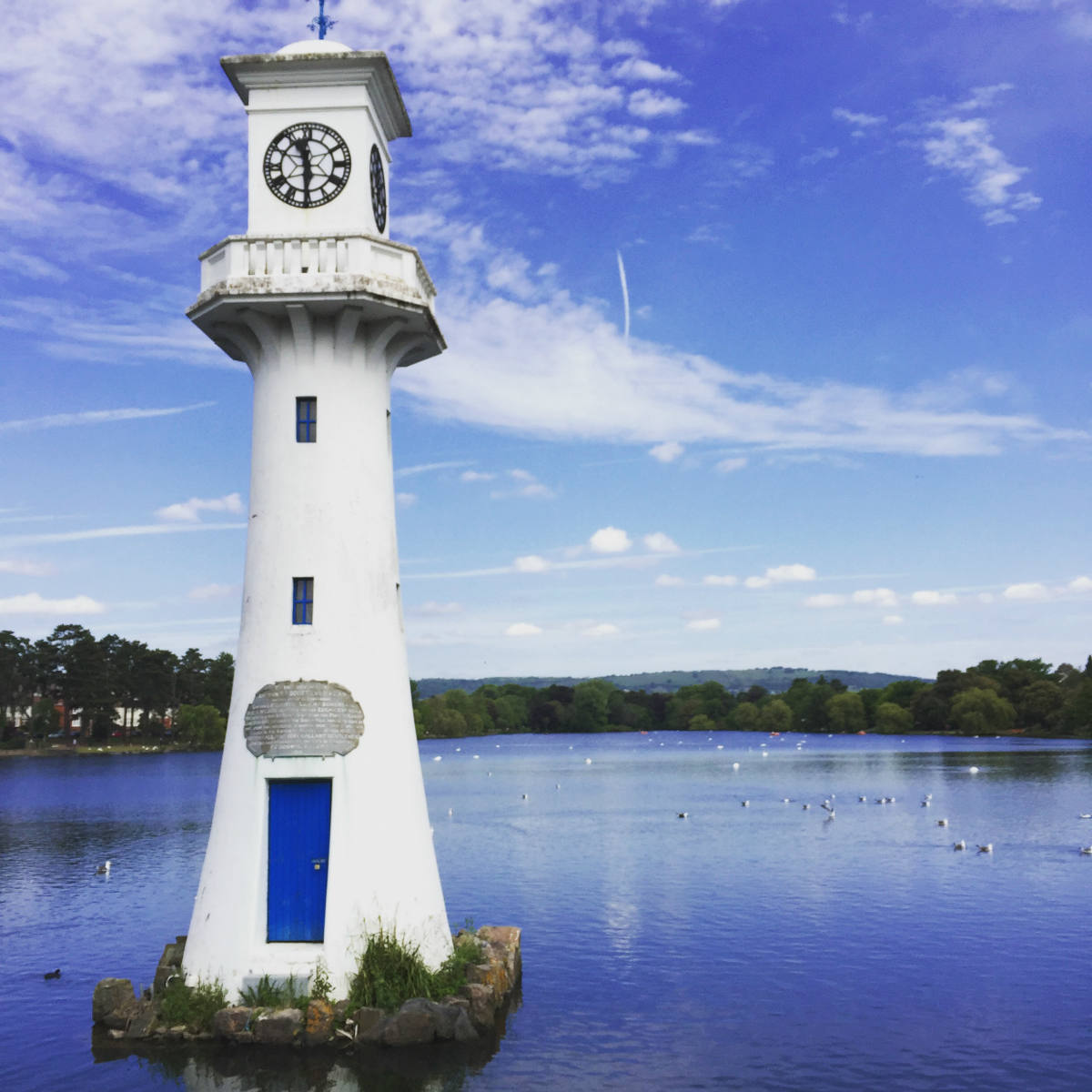 Puslespil 400 brikker Lighthouse in memory of Scott, Roath Park
