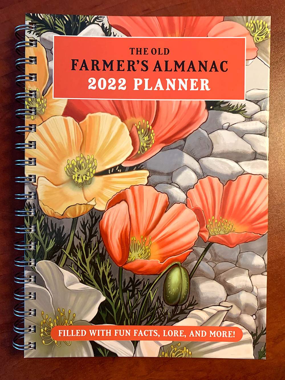 Solve The Old FARMER'S ALMANAC 2022 Planner jigsaw puzzle online with