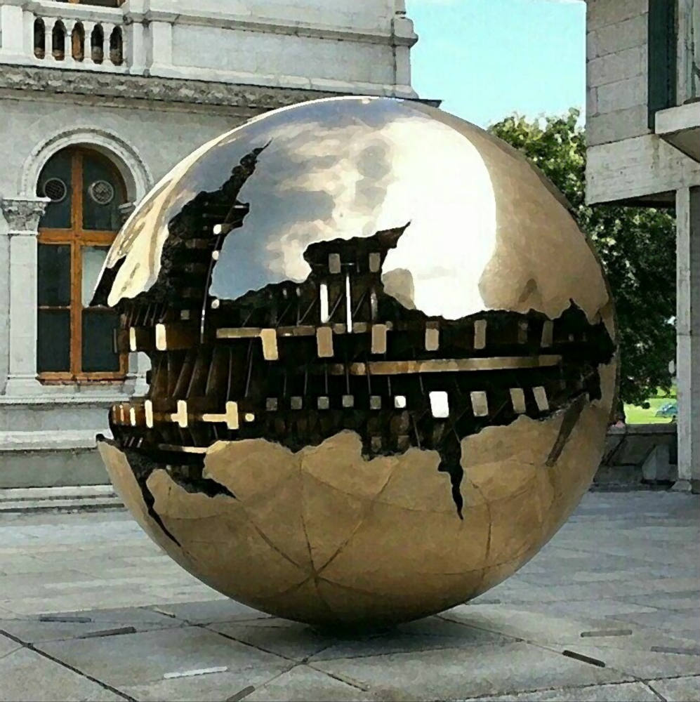 Solve Sphere Within a Sphere jigsaw puzzle online with 100 pieces