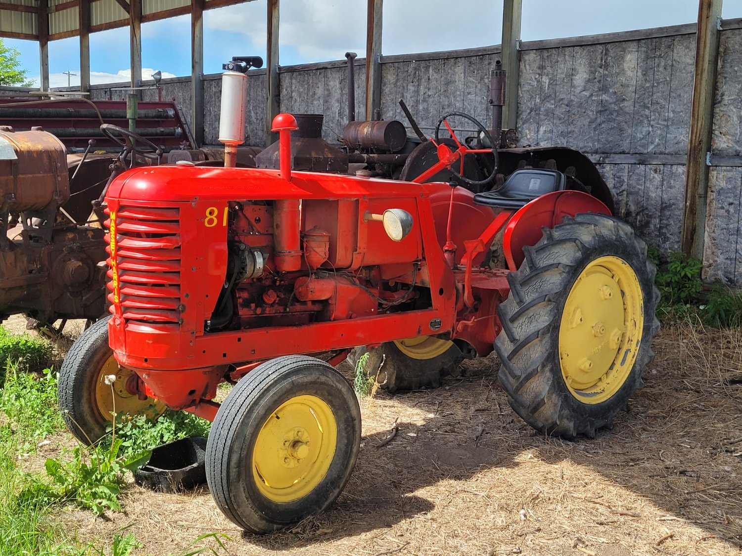 Solve Tractor display at the Brownvale Museum jigsaw puzzle online with ...