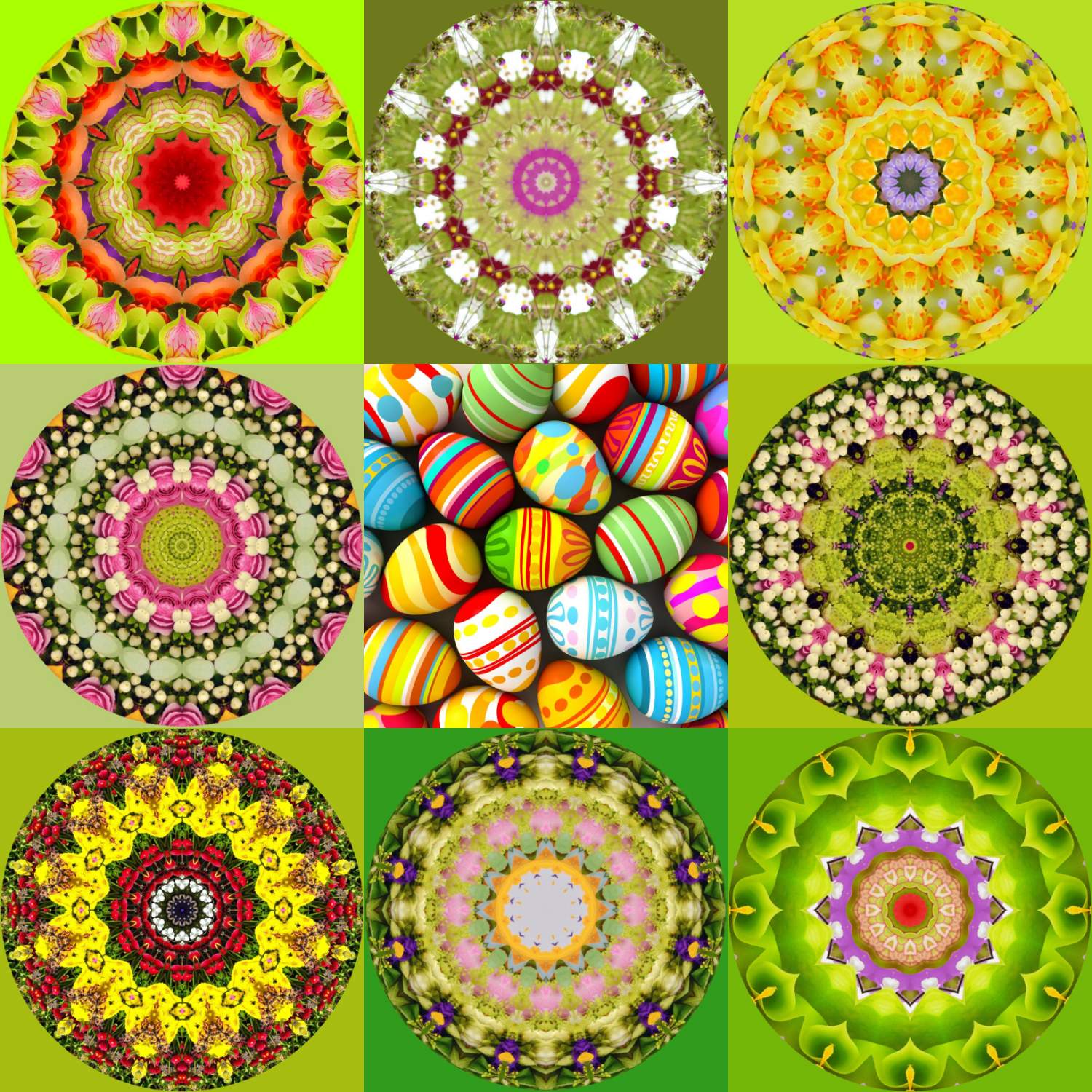 Solve 727 Happy Easter! jigsaw puzzle online with 324 pieces