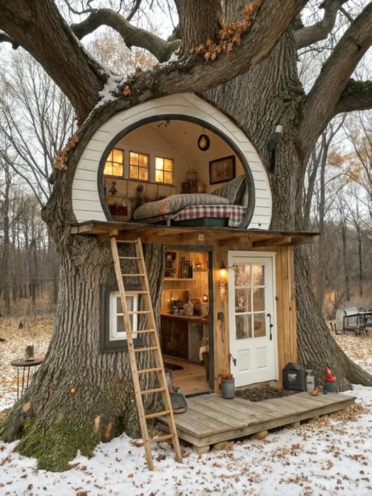 Solve Tree House jigsaw puzzle online with 154 pieces