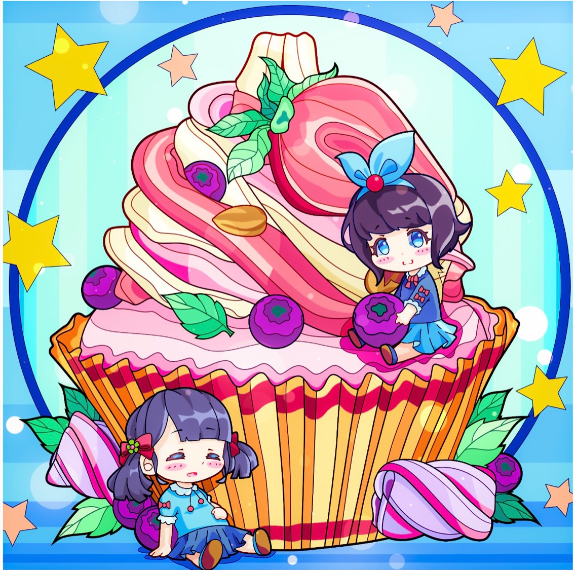 Solve Sugar rush jigsaw puzzle online with 64 pieces