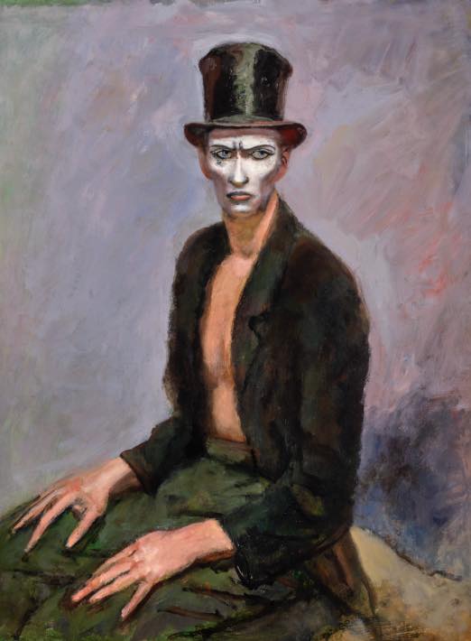 Solve Walt Kuhn (American, 18771949), Chico in a Silk Hat (1948