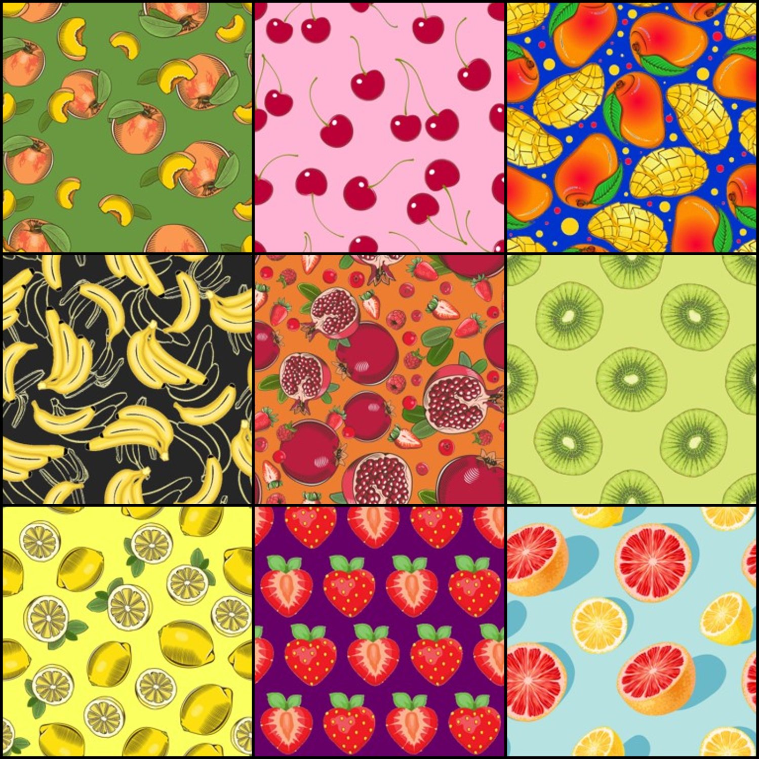 Jigsaw Puzzle | 144 pieces | Fruit patterns 33 | Jigidi