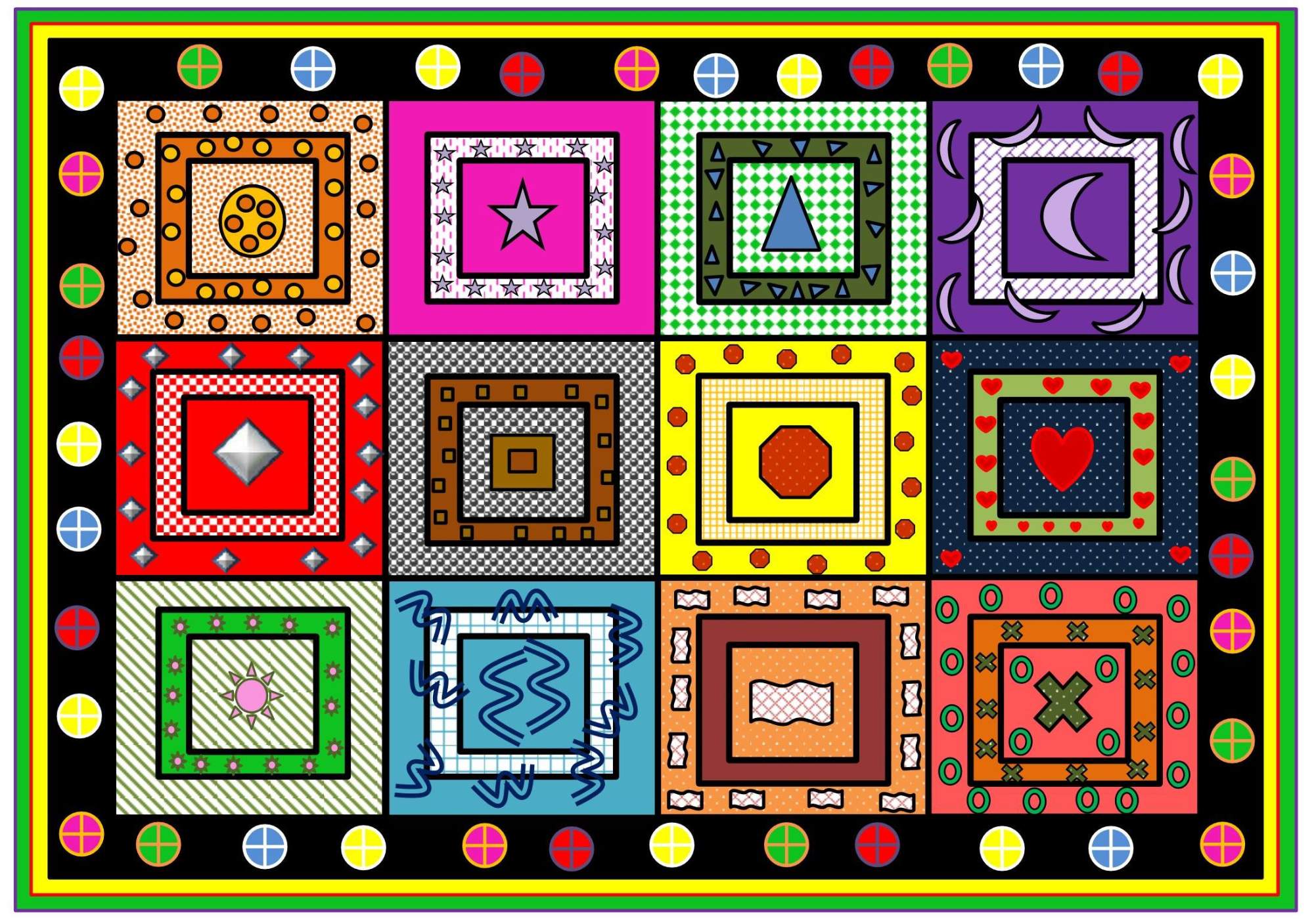Solve Wednesday Windows jigsaw puzzle online with 330 pieces