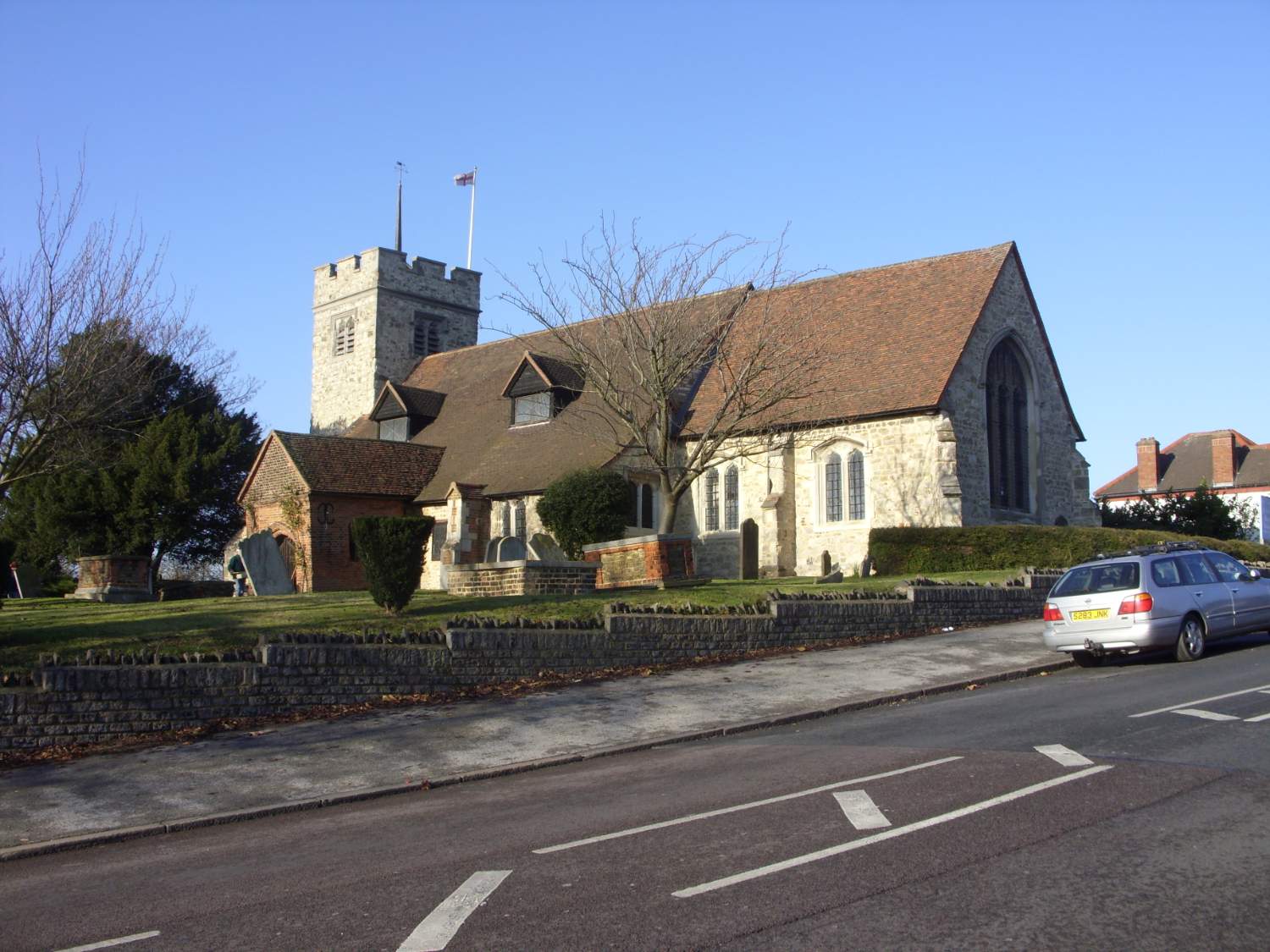 Puzzel 108 stukjes All Saints (The Old Church), Chingford Jigidi
