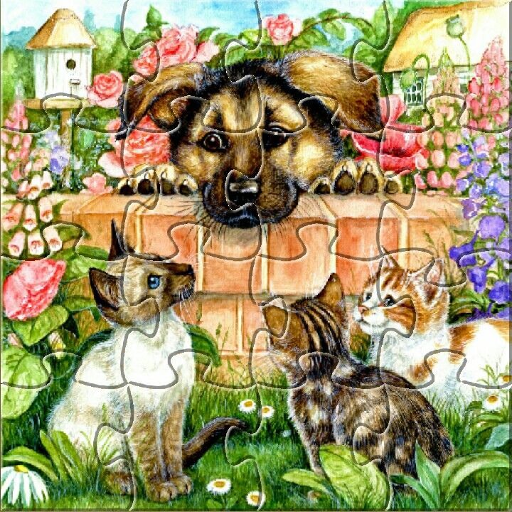 Jigsaw Puzzle All good friends 81 pieces Jigidi