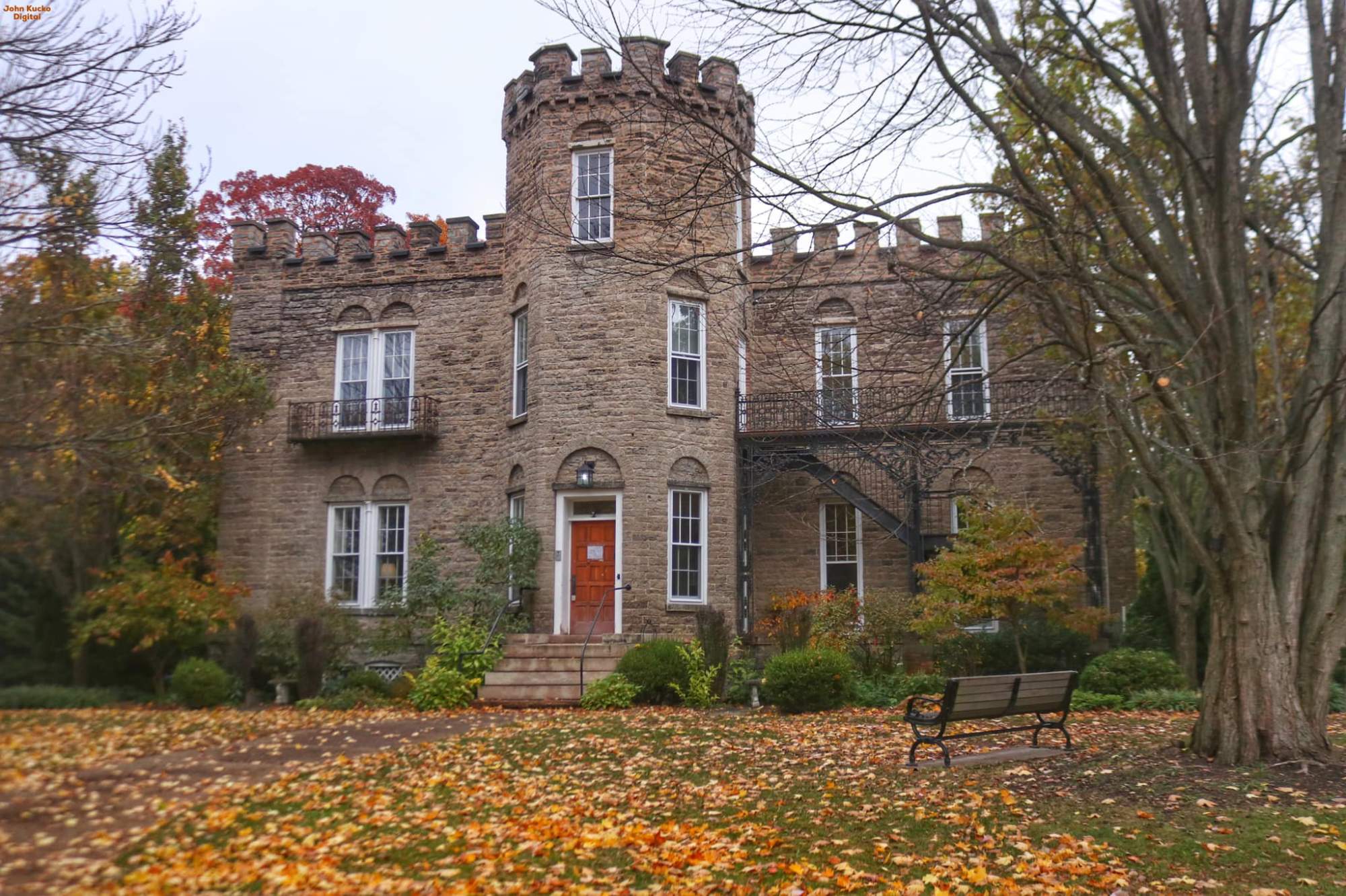 Solve 1854 Warner Castle, Highland Park, Rochester, NY jigsaw puzzle