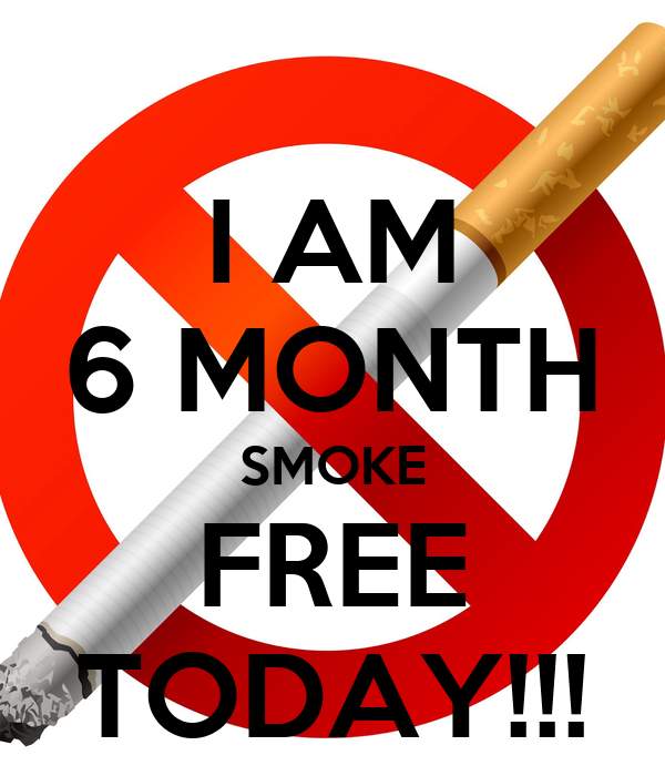 Solve Six months Today!! No smoking!! jigsaw puzzle online with 20 pieces