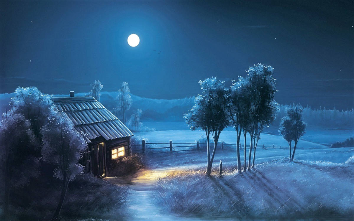 Solve Good Night, magic world jigsaw puzzle online with 40 pieces