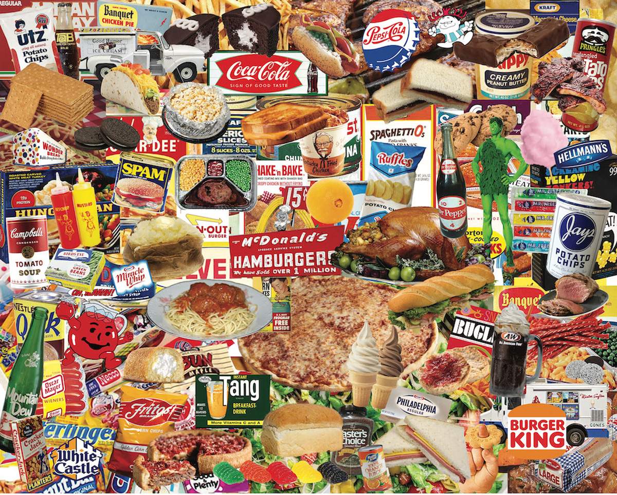 Solve So Many Favorite Foods jigsaw puzzle online with 180 pieces